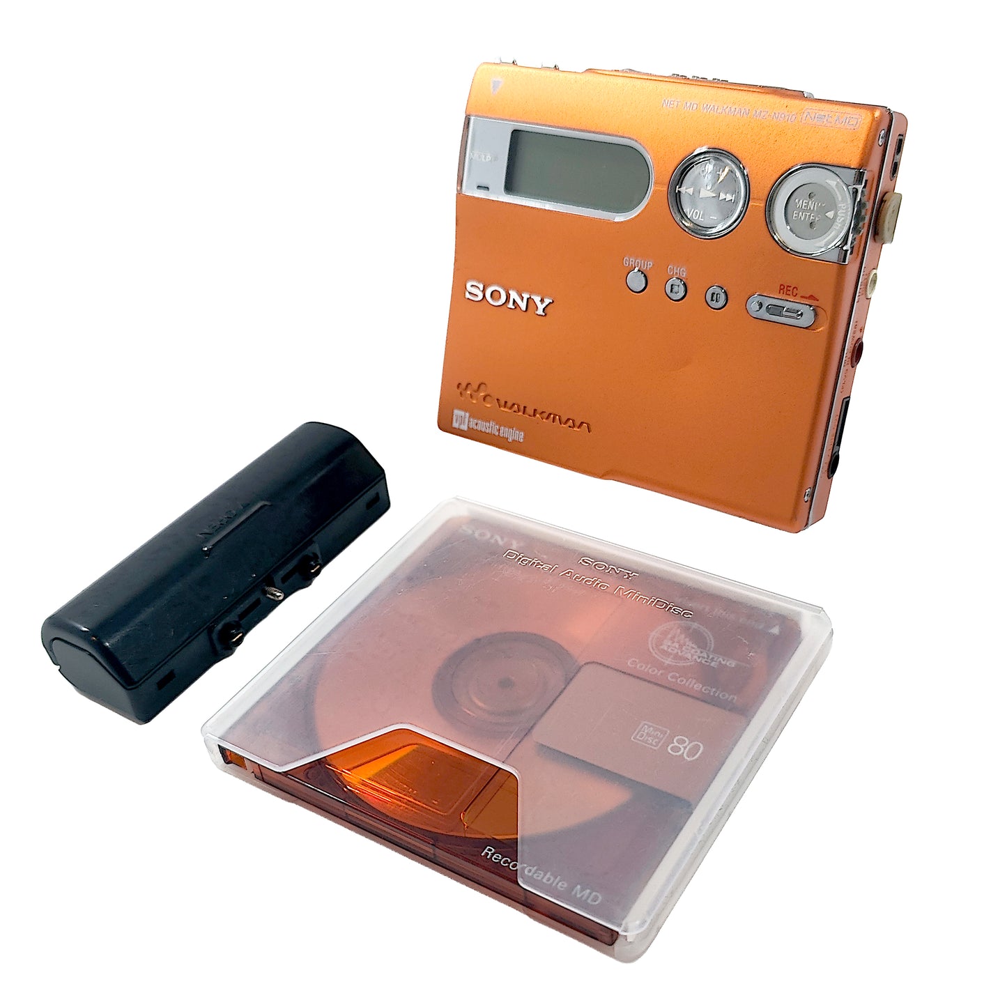 Sony MZ-N910 MiniDisc Recorder Bundle