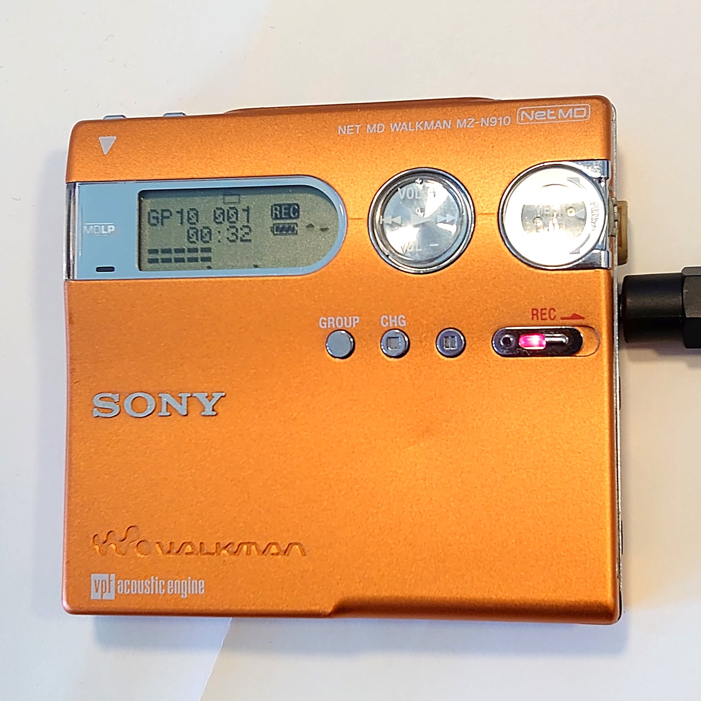 Sony MZ-N910 MiniDisc Recorder Bundle