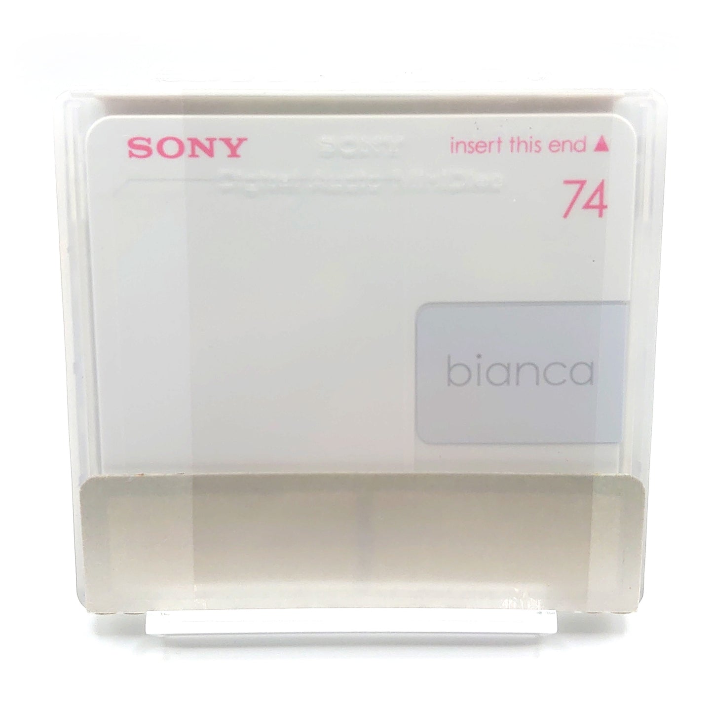 Sony Bianca 74 Minute MiniDisc 3 Pack