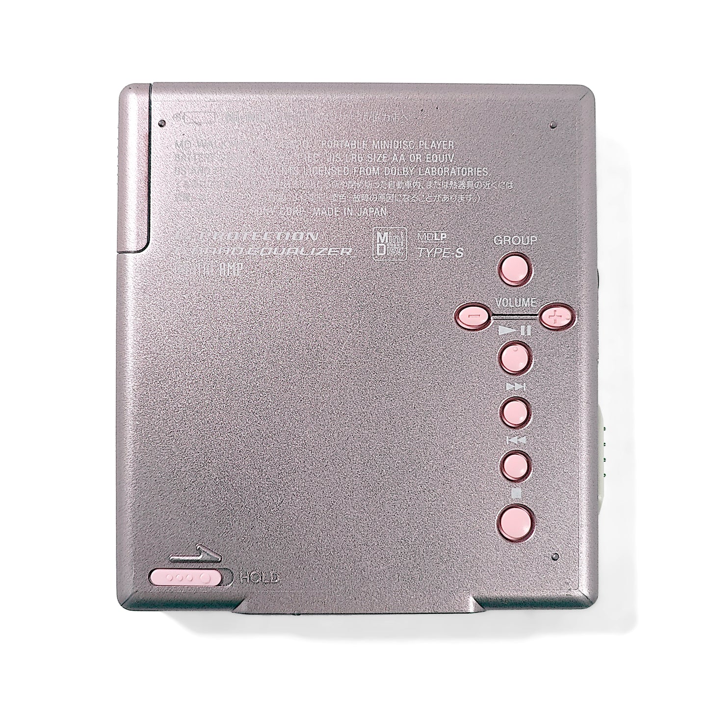 Sony MZ-E520 MiniDisc Player