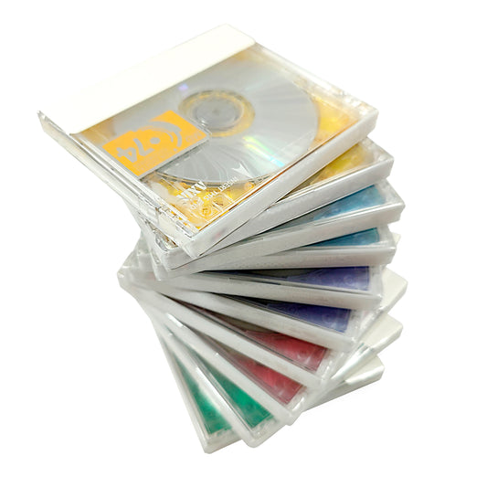 Axia Happy Colors 74 Minute MiniDisc 10 Pack