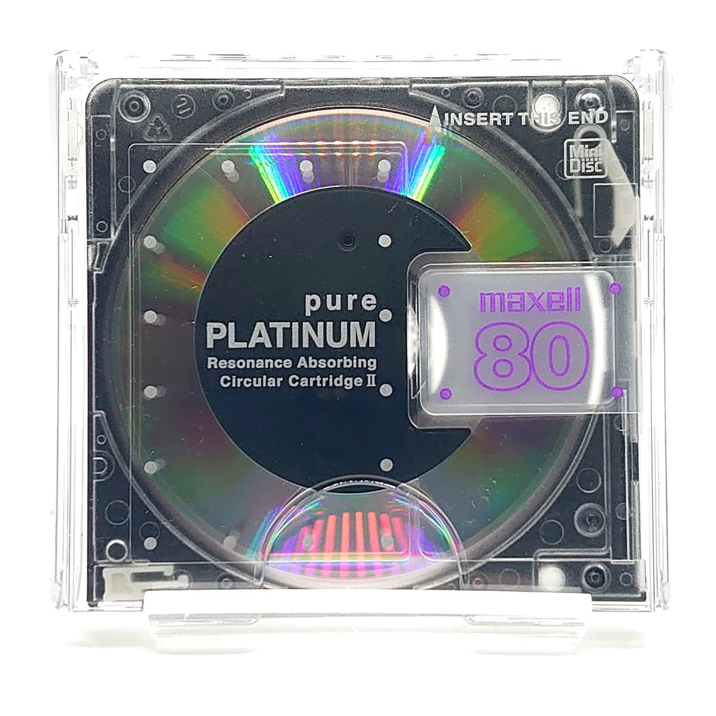 Maxell Pure Platinum 80 Minute MiniDisc 3 Pack