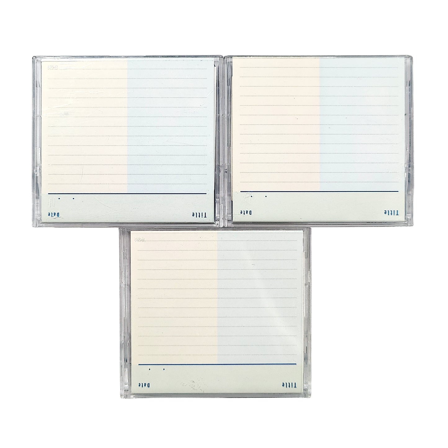 Victor AR 74 & 80 Minute MiniDisc 3 Pack