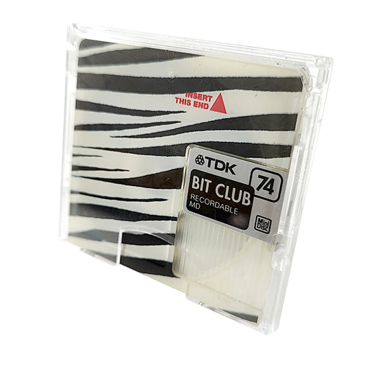 TDK Bit Zebra 80 Minute MiniDisc