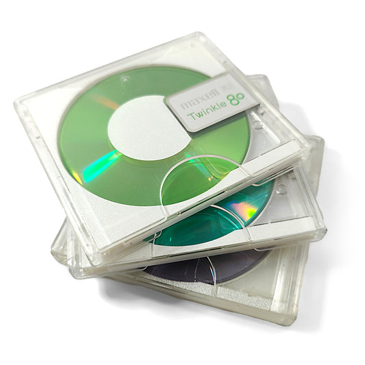 Maxell Twinkle Platinum 74 & 80 Minute MiniDisc 3 Pack
