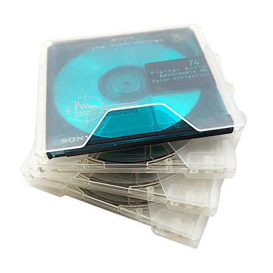 Sony 74 Minute MiniDisc 4 Pack