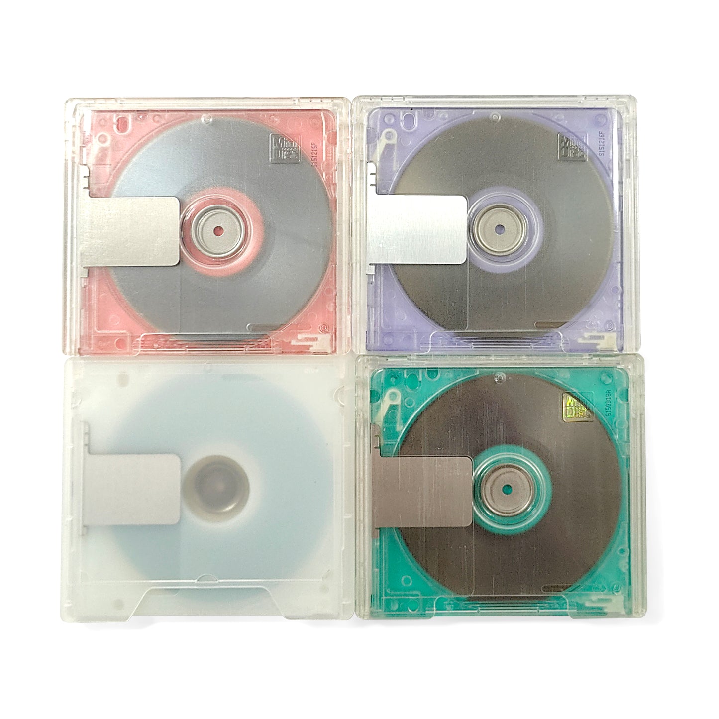 Sunny Techs 80 & Natural Wave 74 Minute MiniDisc 4 Pack