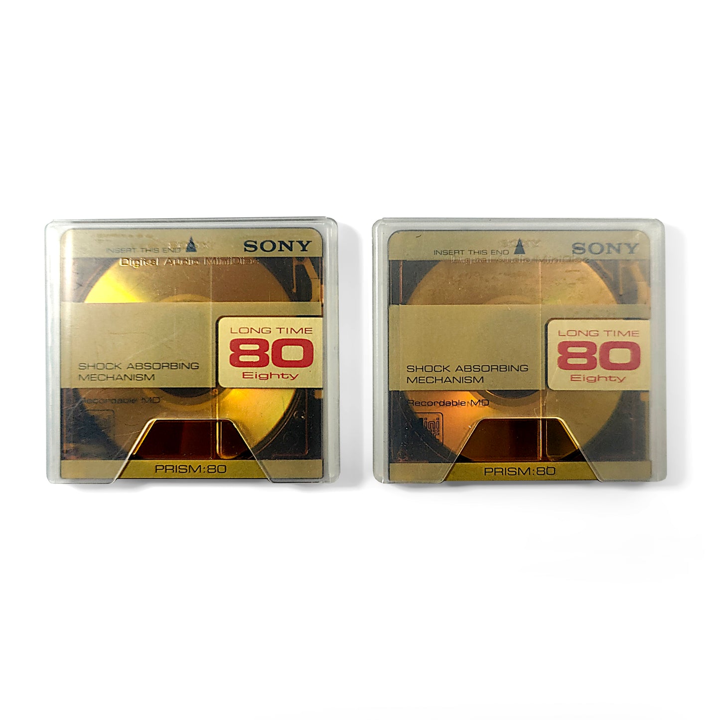 Sony Prism Long Time 80 Minute MiniDisc 2 Pack