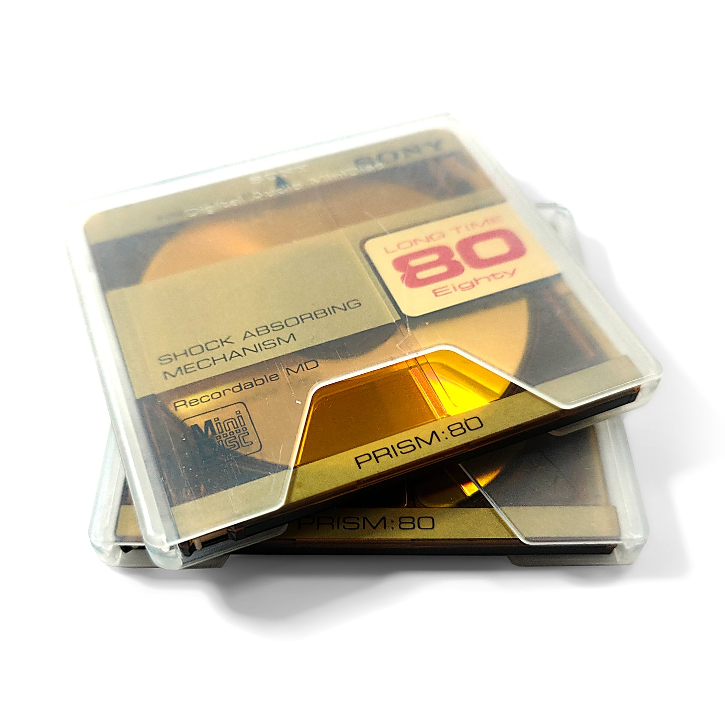 Sony Prism Long Time 80 Minute MiniDisc 2 Pack