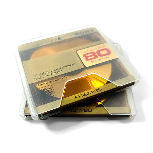 Sony Prism Long Time 80 Minute MiniDisc 2 Pack