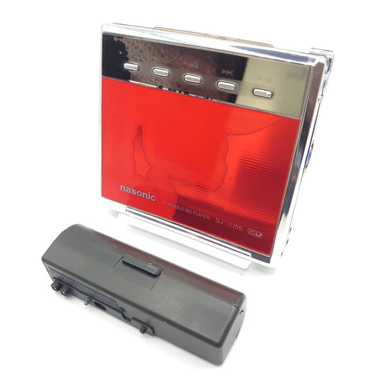 Panasonic SJ-MJ55 MiniDisc Player Bundle