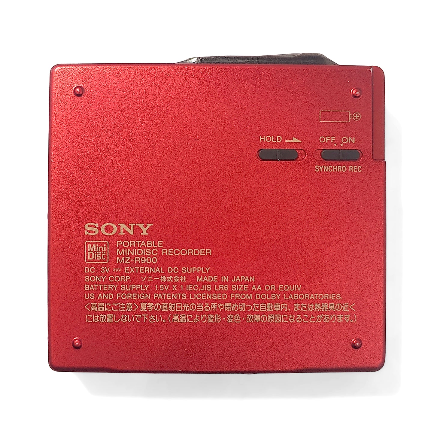 Sony MZ-R900 MiniDisc Recorder