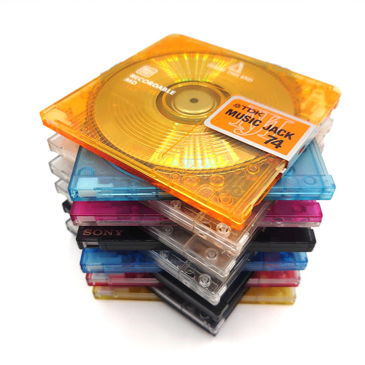 Various 60/74/80 Minute MiniDisc 12 Pack