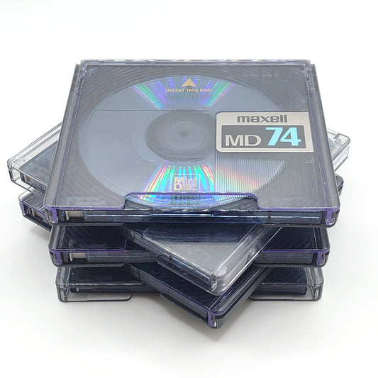 Maxell MD 74 Minute MiniDisc 5 Pack