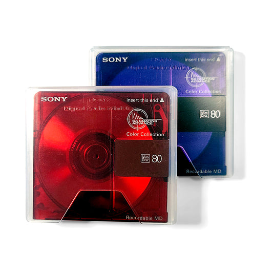 Sony Color Collection SA 80 Minute MiniDisc 2 Pack