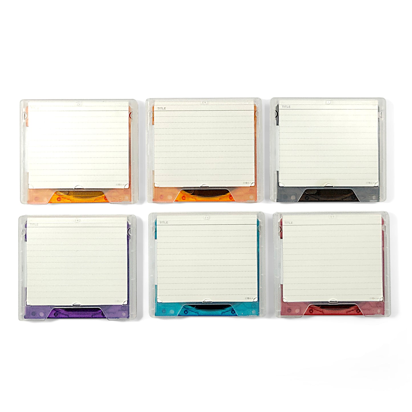 Sony Bianca Second Edition 74/80 Minute MiniDisc 6 Pack
