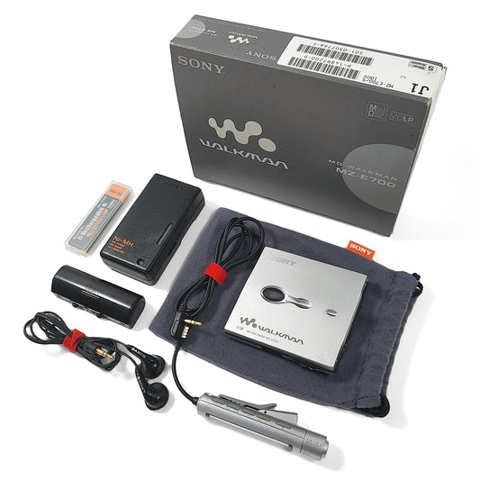 Sony MZ-E700 MiniDisc Player Boxed Bundle