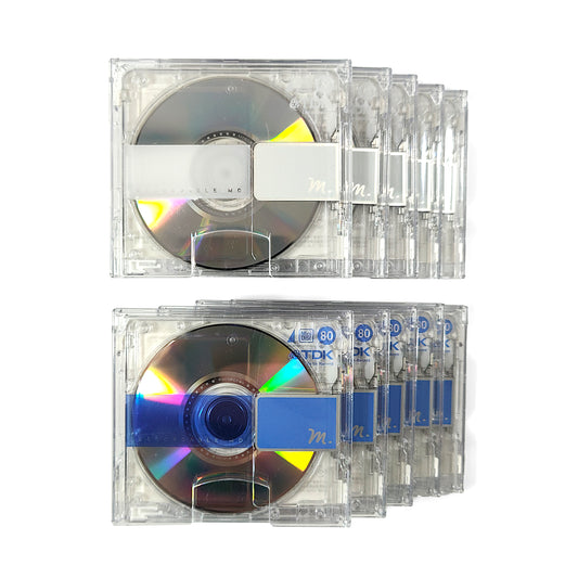 TDK M Series 80 Minute MiniDisc 10 Pack