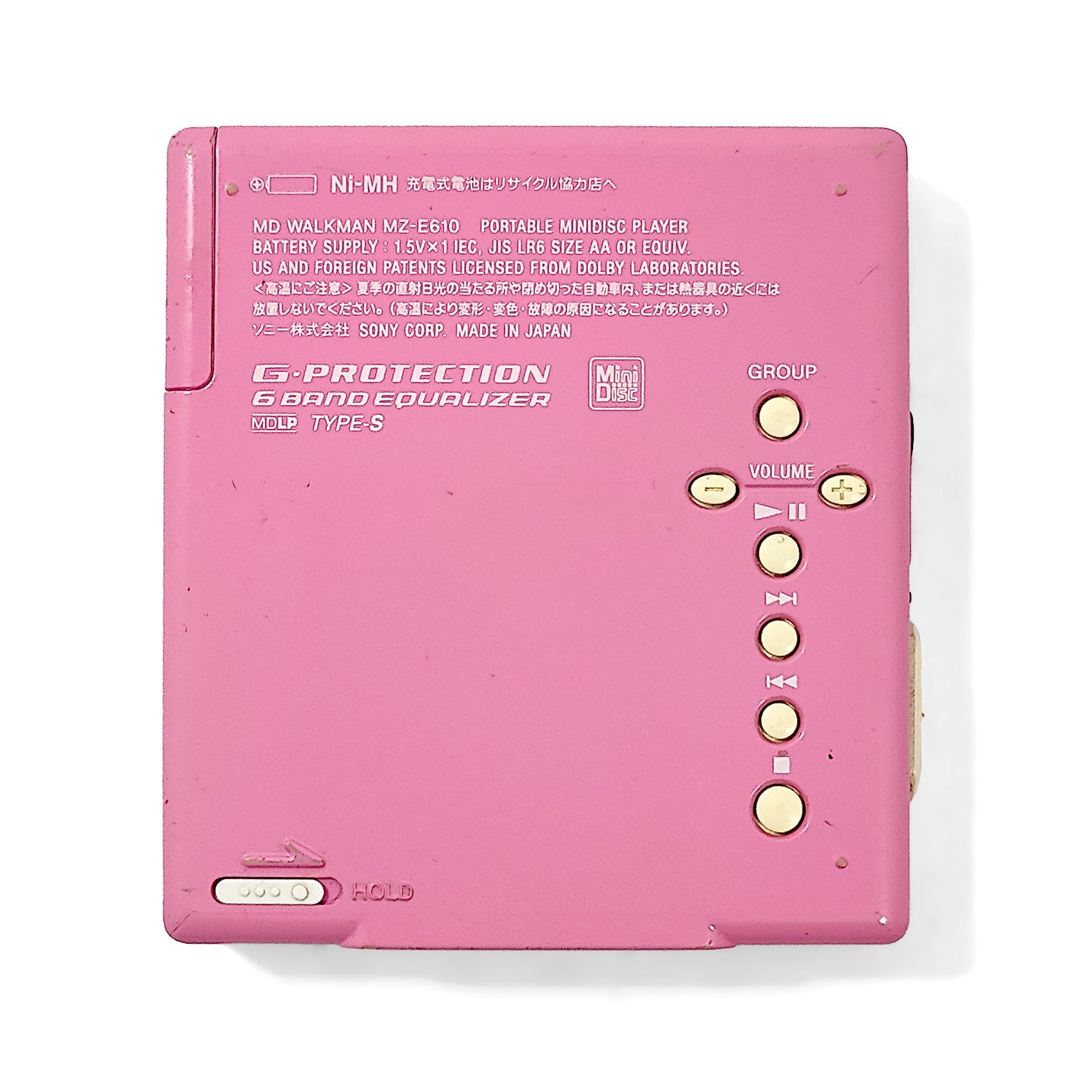 Sony MZ-E610 MiniDisc Player