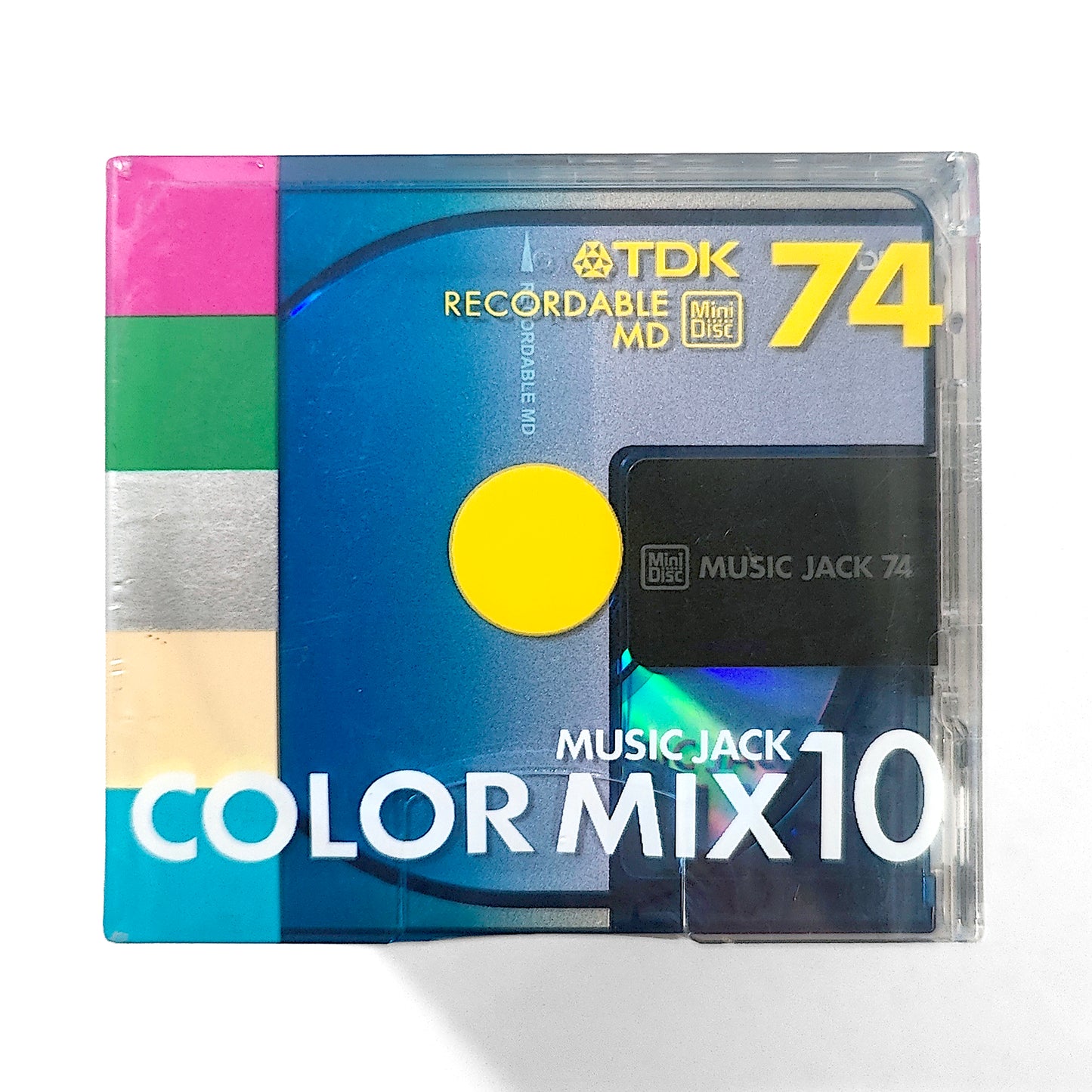 TDK Music Jack Color Mix 74 Minute MiniDisc 10 Pack