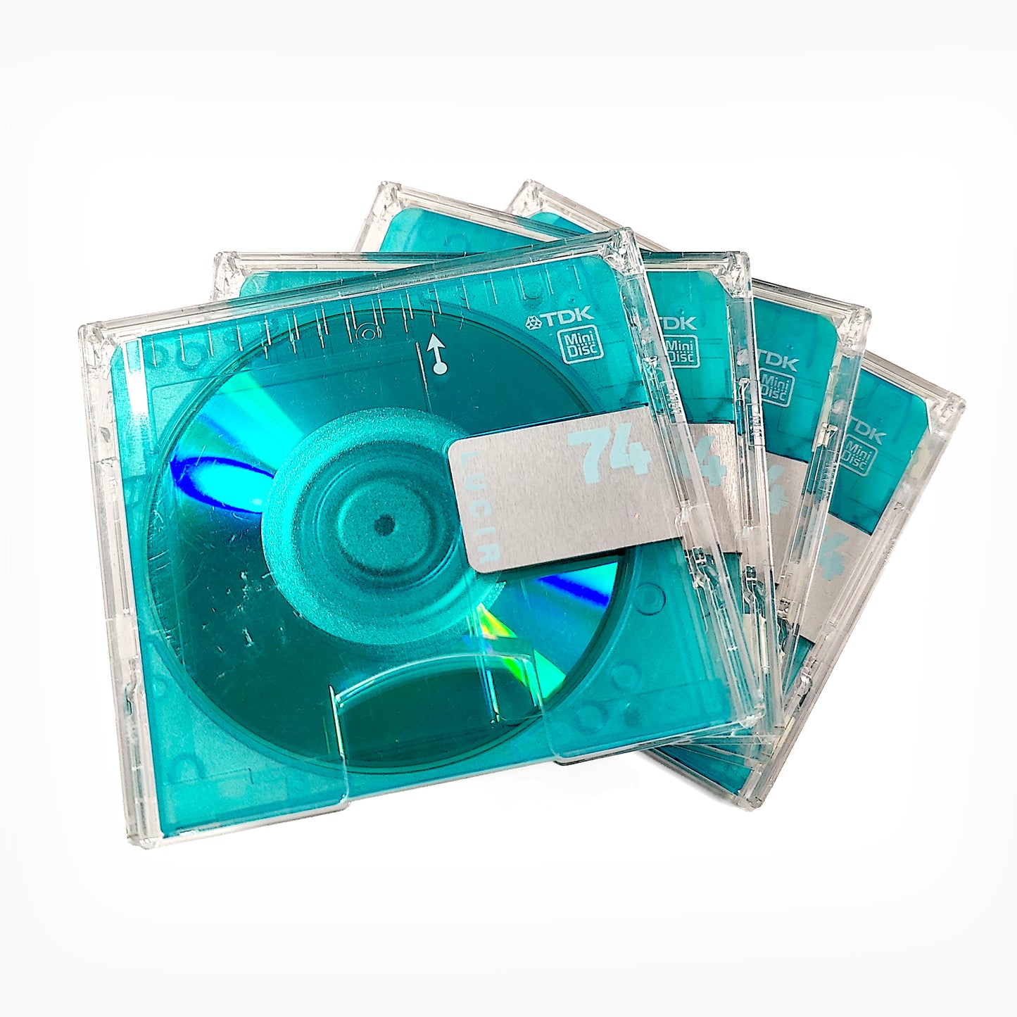 TDK Lucir 74 Minute MiniDisc 4 Pack