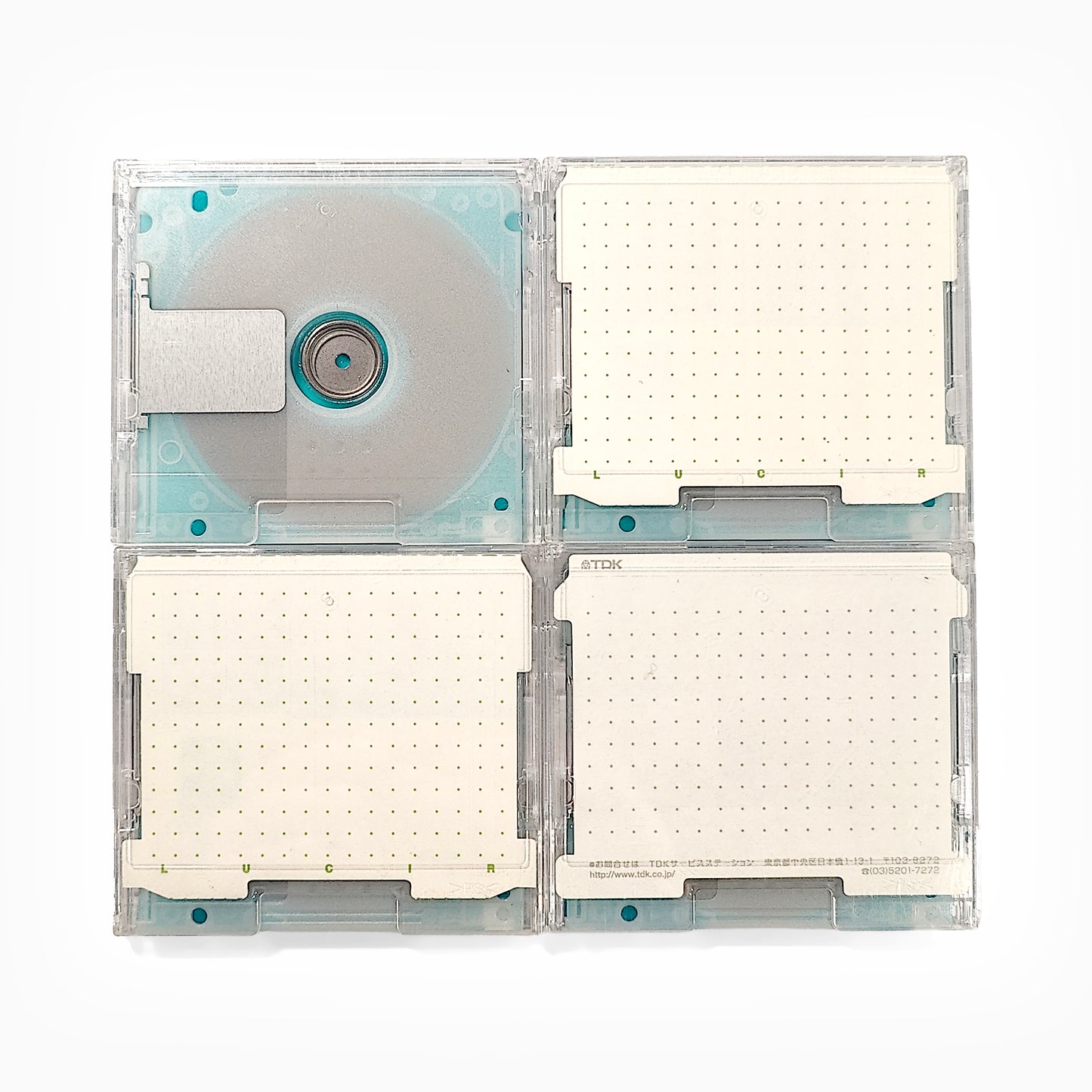 TDK Lucir 74 Minute MiniDisc 4 Pack
