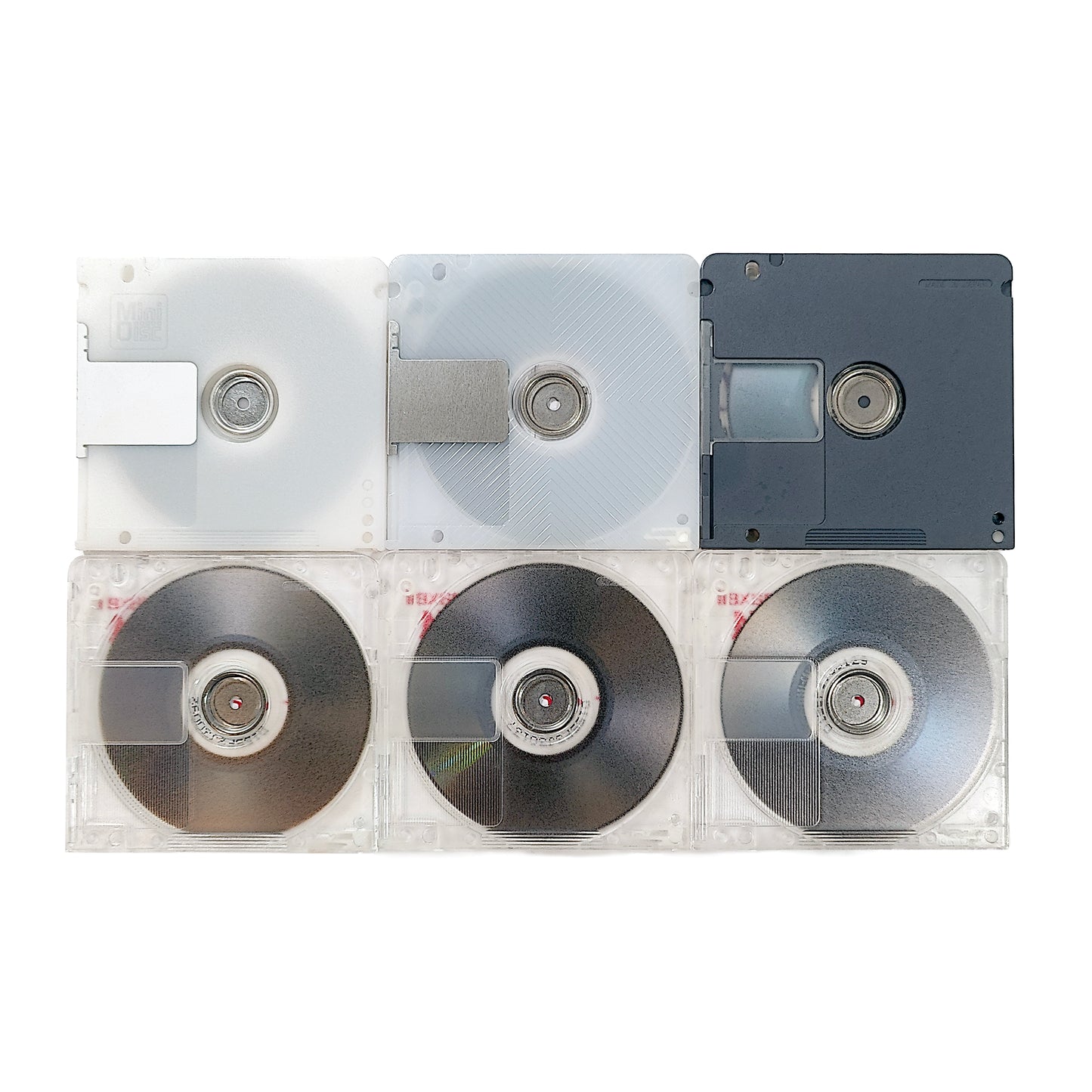 Various Brand 74 & 80 Minute MiniDisc 6 Pack