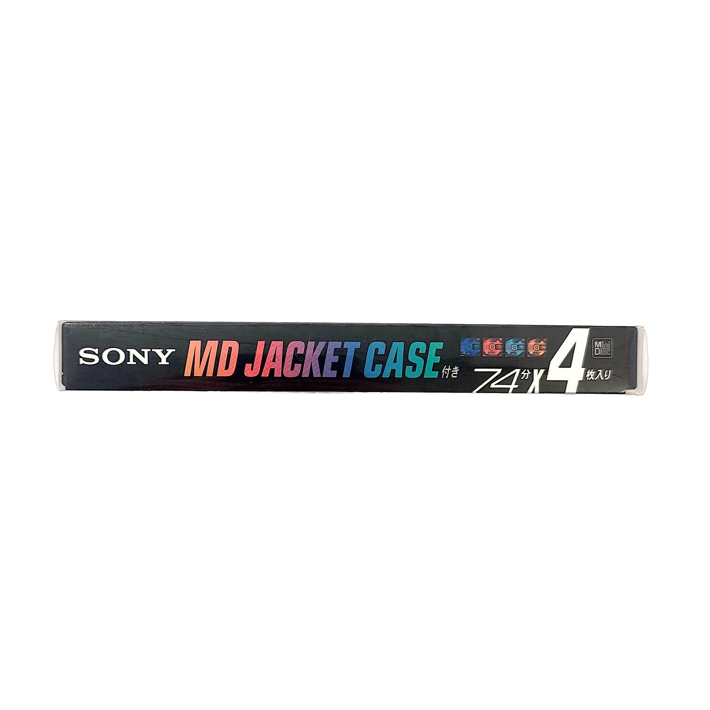 Sony MD Jacket Case 74 Minute MiniDisc 4 Pack