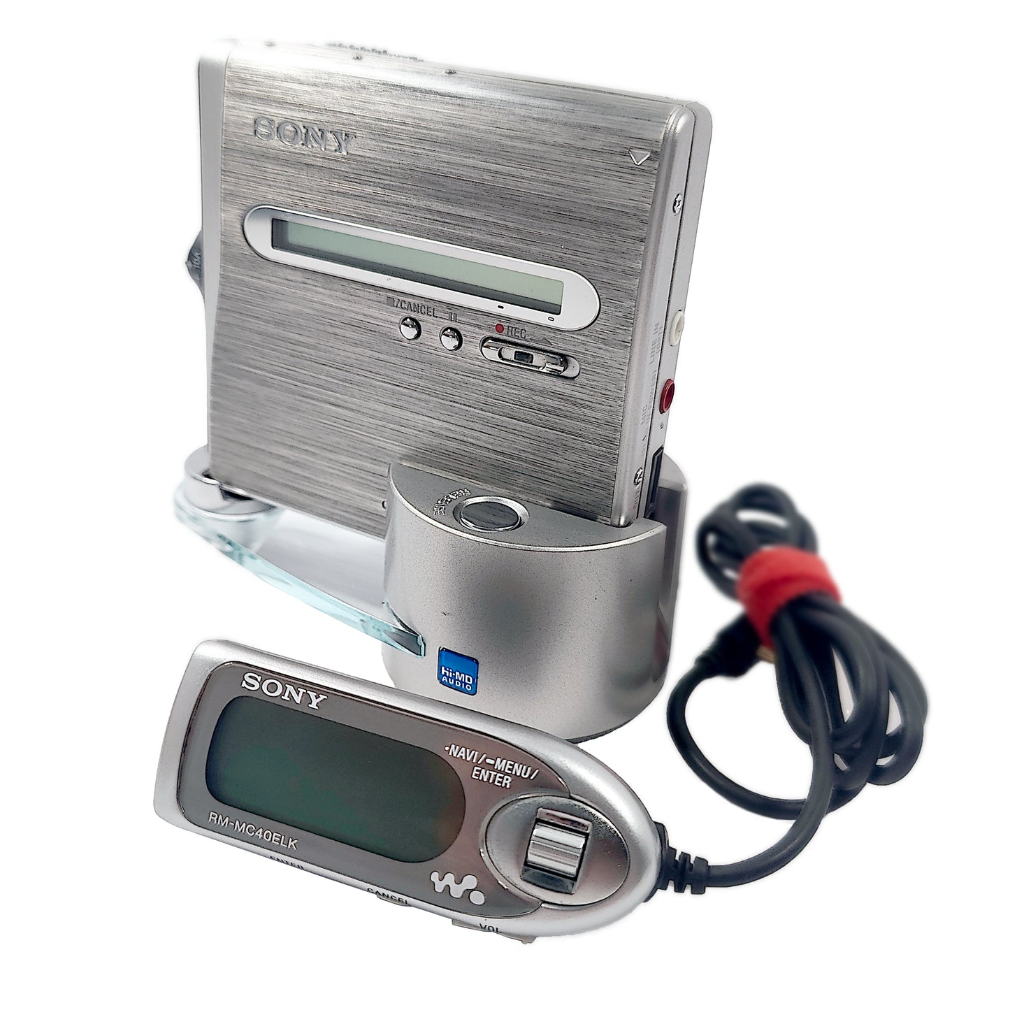 Sony MZ-NH1 MiniDisc Recorder Bundle