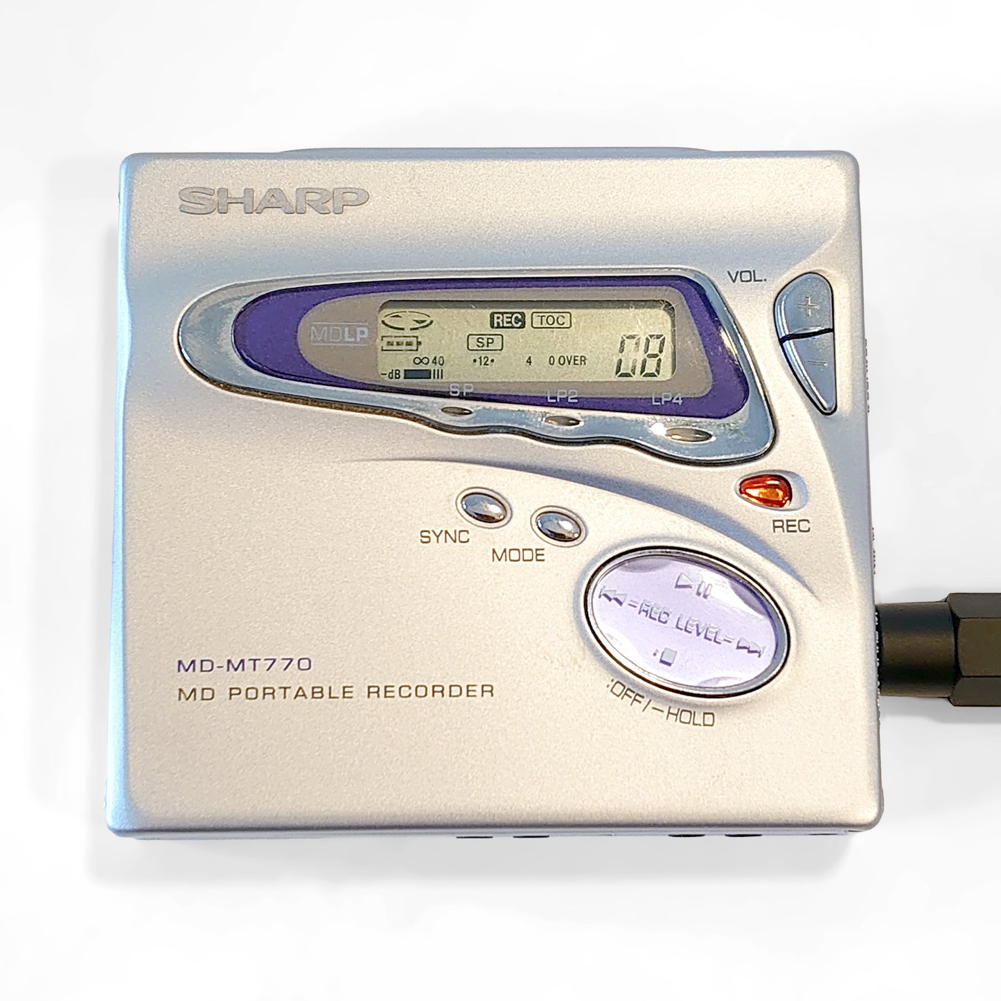 Sharp MD-MT770-S MiniDisc Recorder Bundle