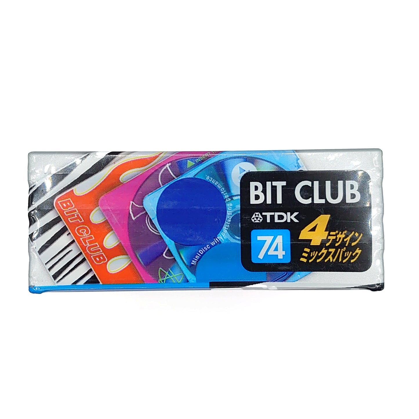 TDK Bit Club 74 Minute MiniDisc 4 Pack