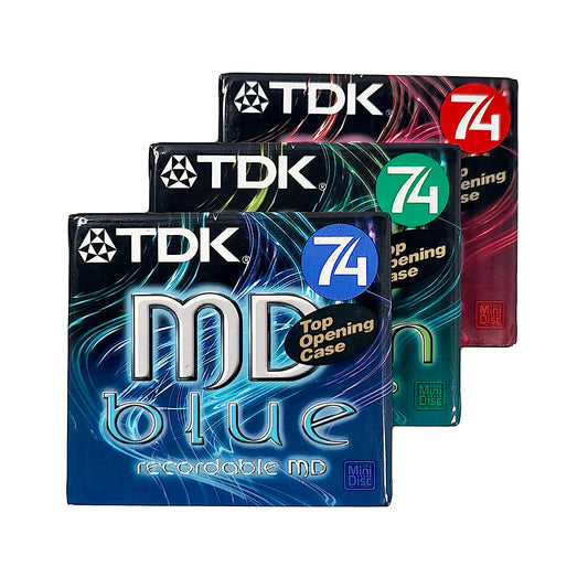 TDK MD 74 MiniDisc 3 Pack