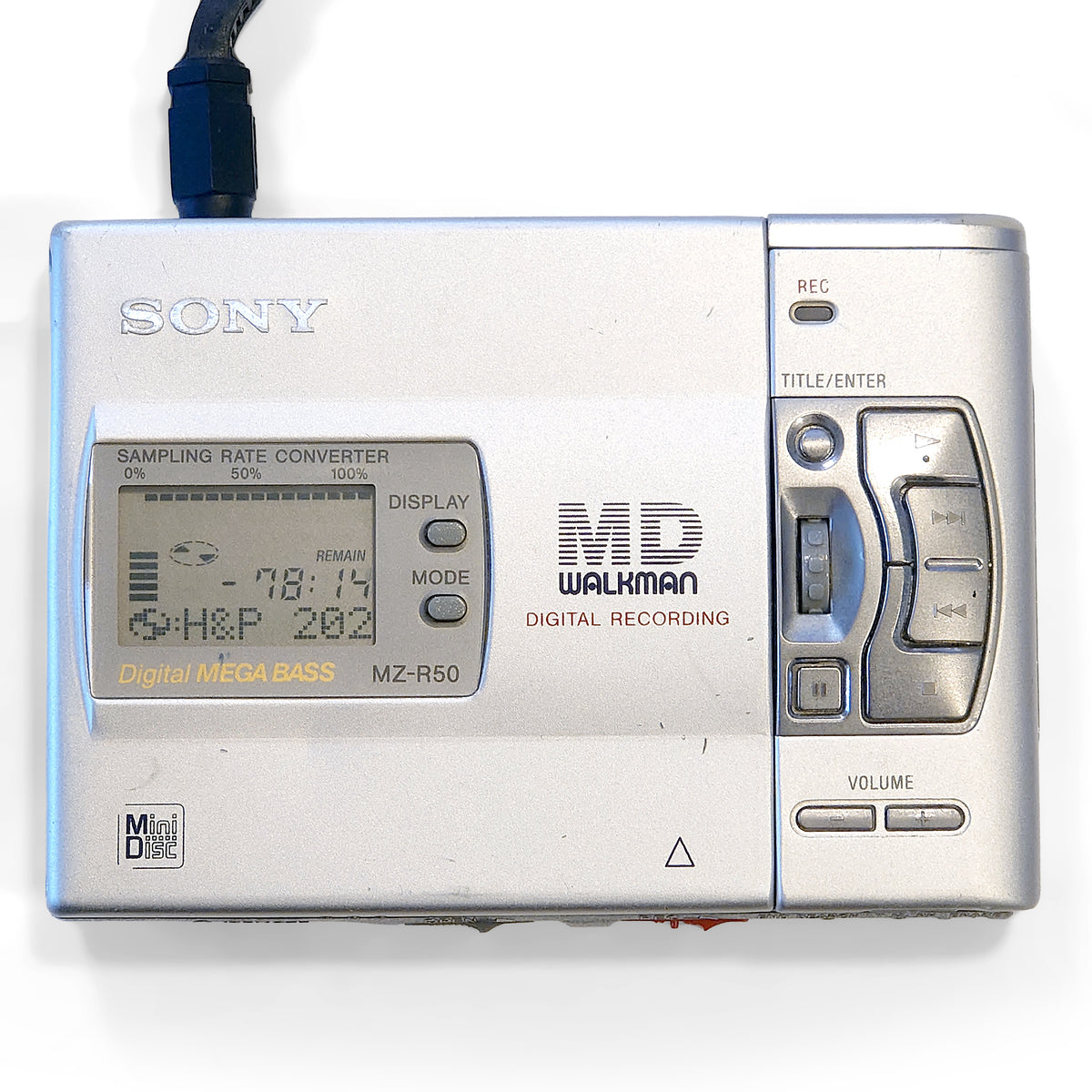 Sony MZ-R50 MiniDisc Recorder