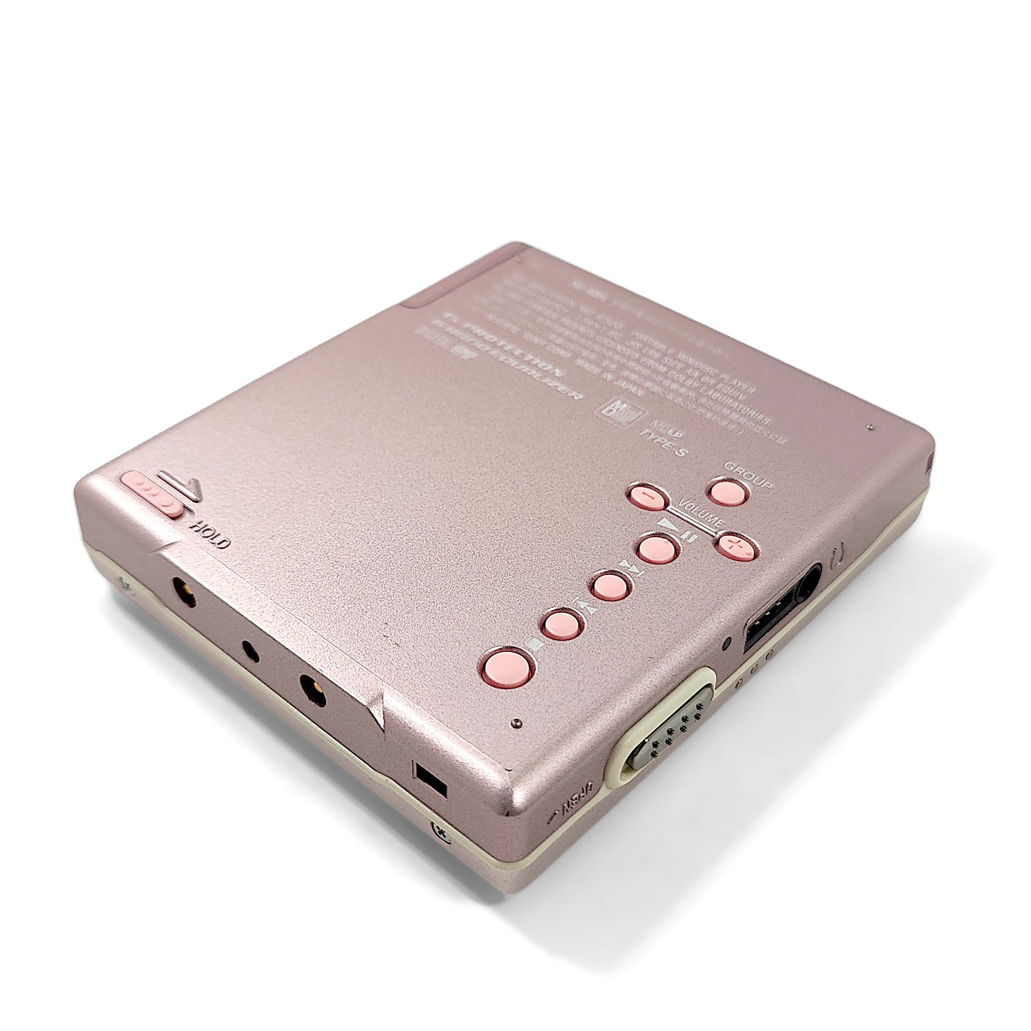 Sony MZ-E520 MiniDisc Player Bundle