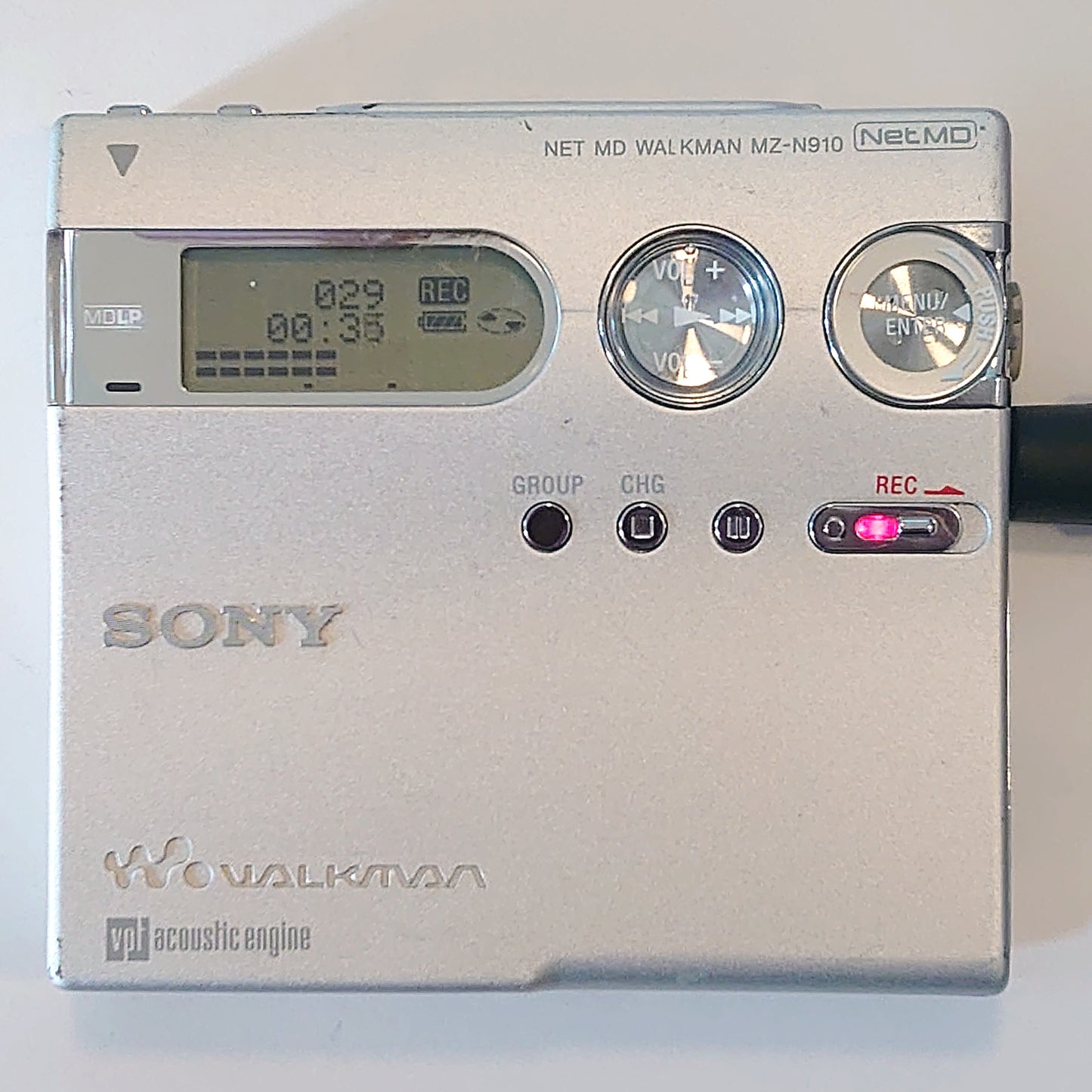 Sony MZ-N910 MiniDisc Recorder Bundle