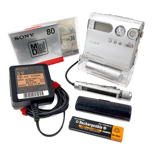 Sony MZ-N910 MiniDisc Recorder Bundle