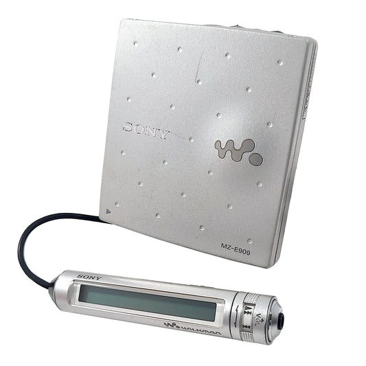 Sony MZ-E909 MiniDisc Player Bundle