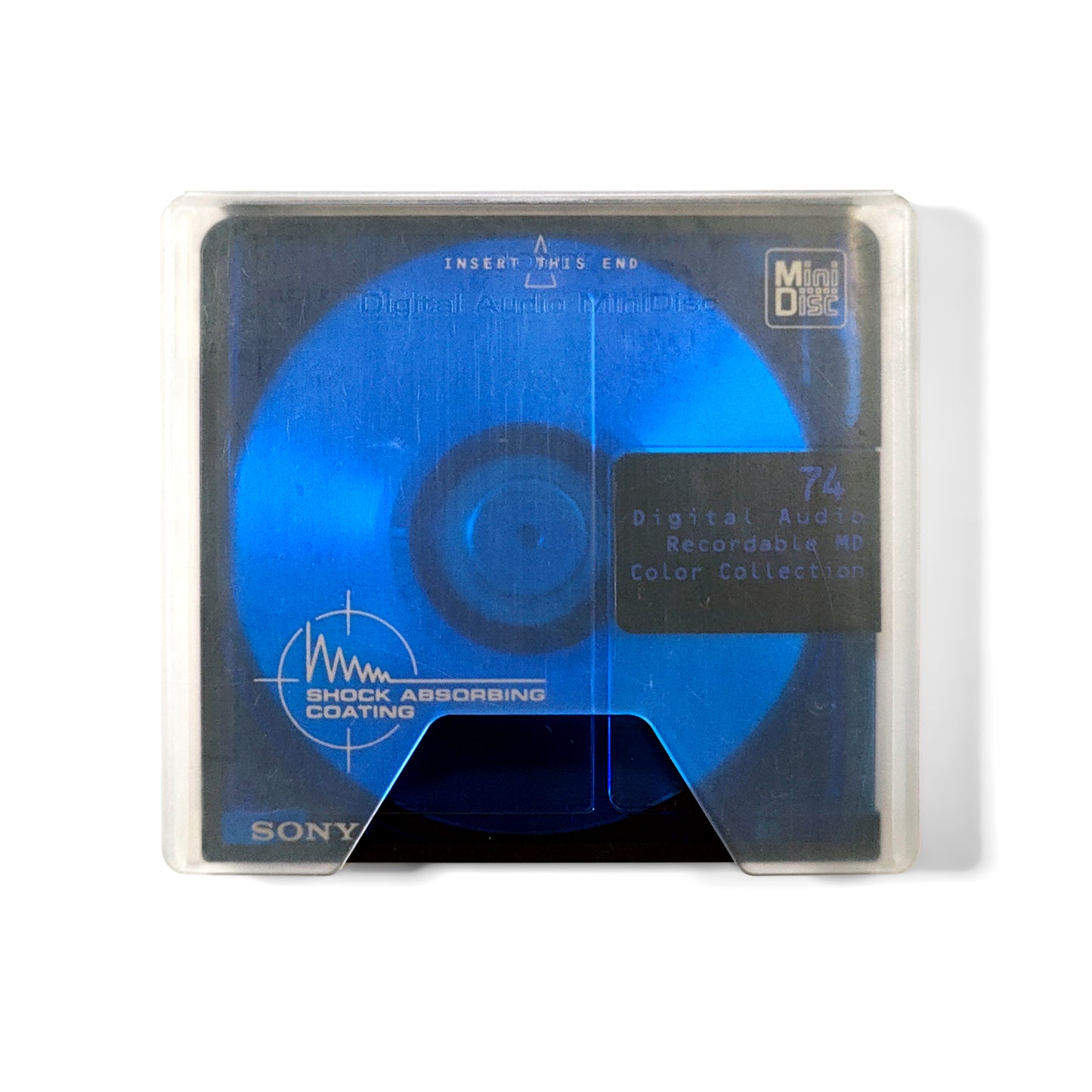 Sony Color Collection 74 Minute MiniDisc 5 Pack + Stickers