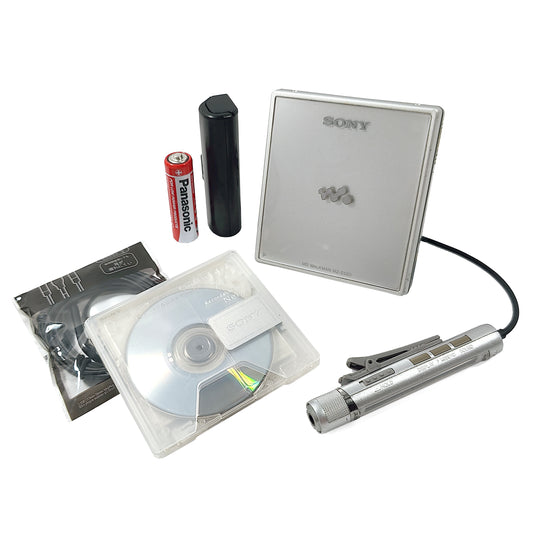 Sony MZ-E620 MiniDisc Player Bundle