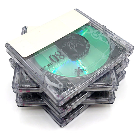 Maxell Twinkle Butterfly 80 Minute MiniDisc 5 Pack