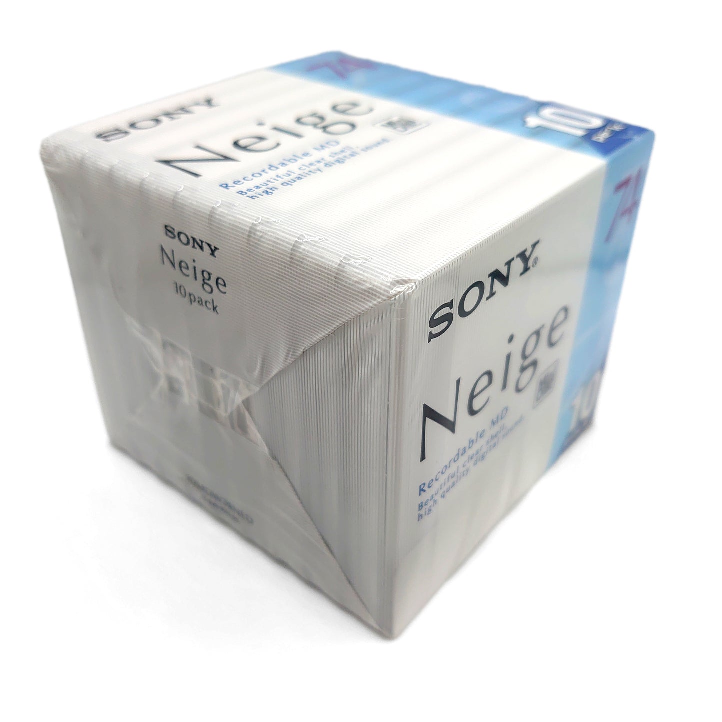 Sony Neige 74 Minute MiniDisc 10 Pack