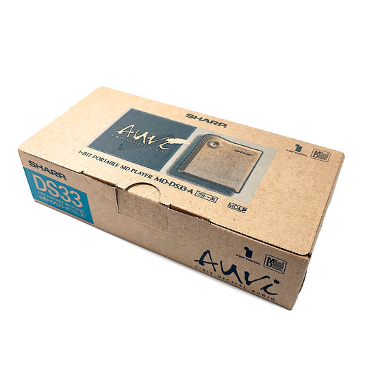 Sharp MD-DS33-A Auvi MiniDisc Player Boxed Bundle