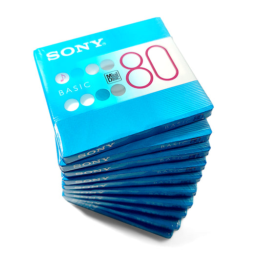 Sony Basic 80 Minute MiniDisc 10 Pack