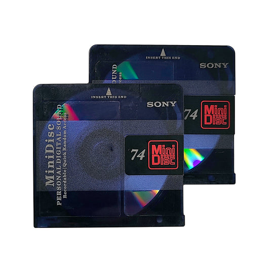 Sony Prism First Edition 74 Minute MiniDisc 2 Pack