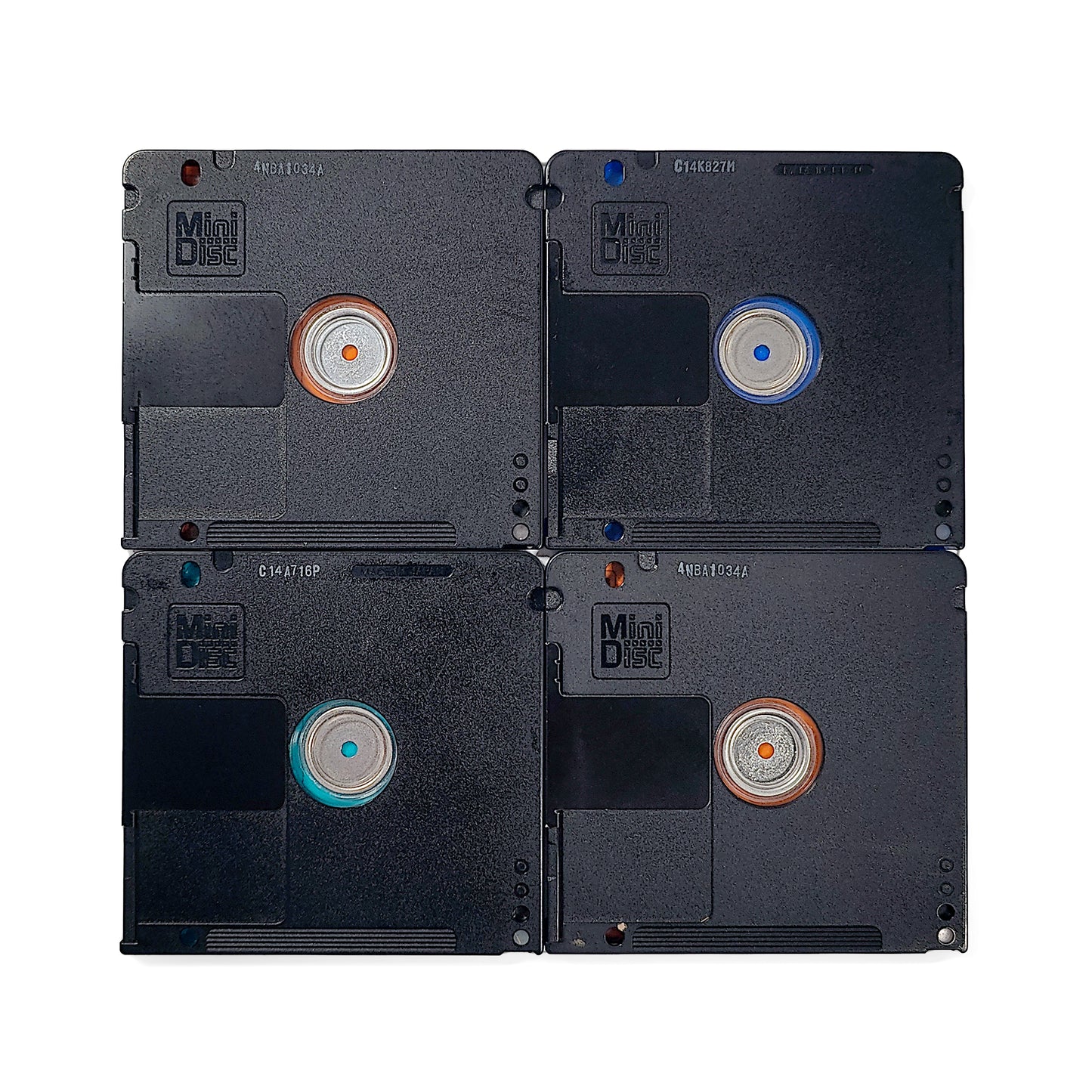 Sony Color Collection 74 Minute MiniDisc 4 Pack