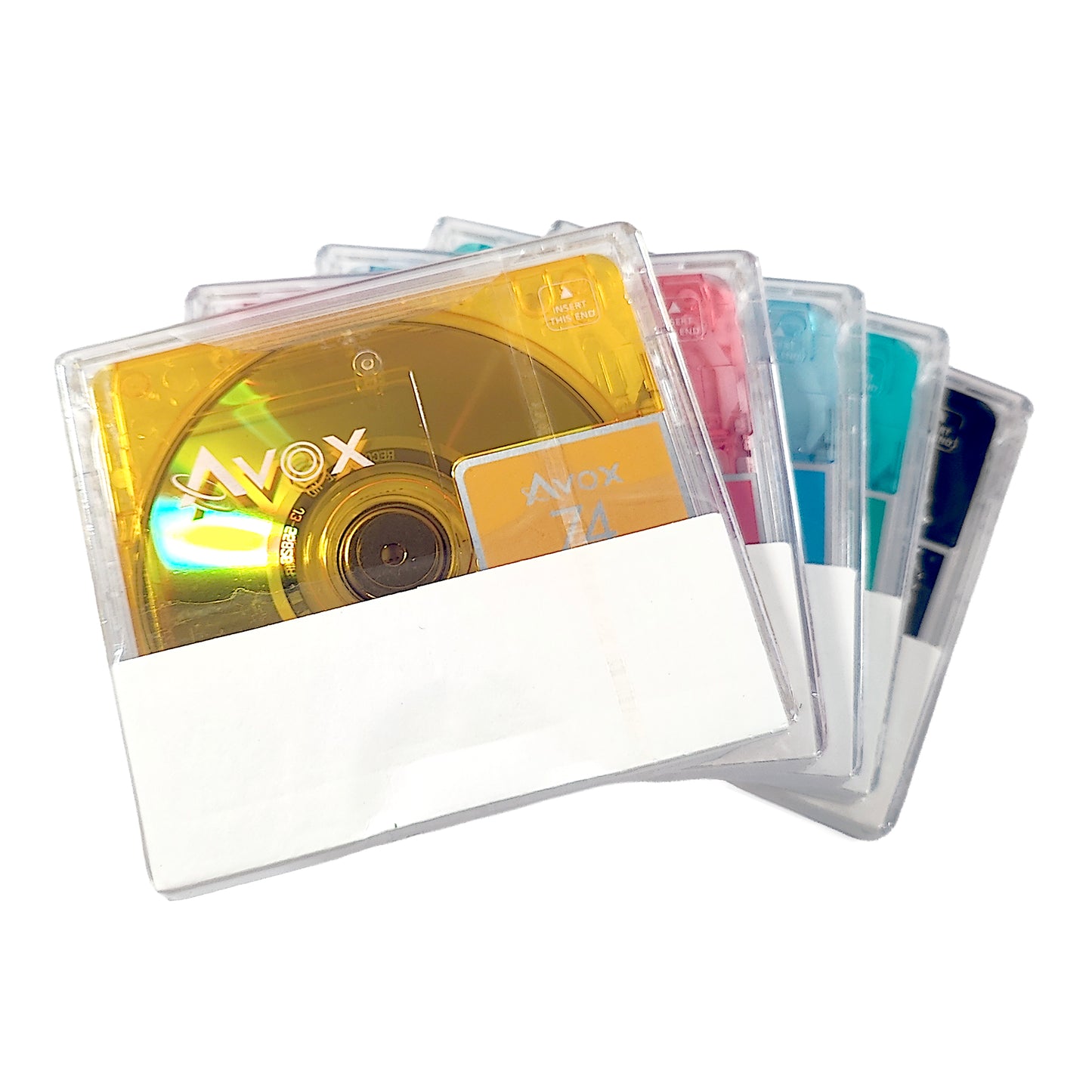 Avox 74 Minute MiniDisc 5 Pack