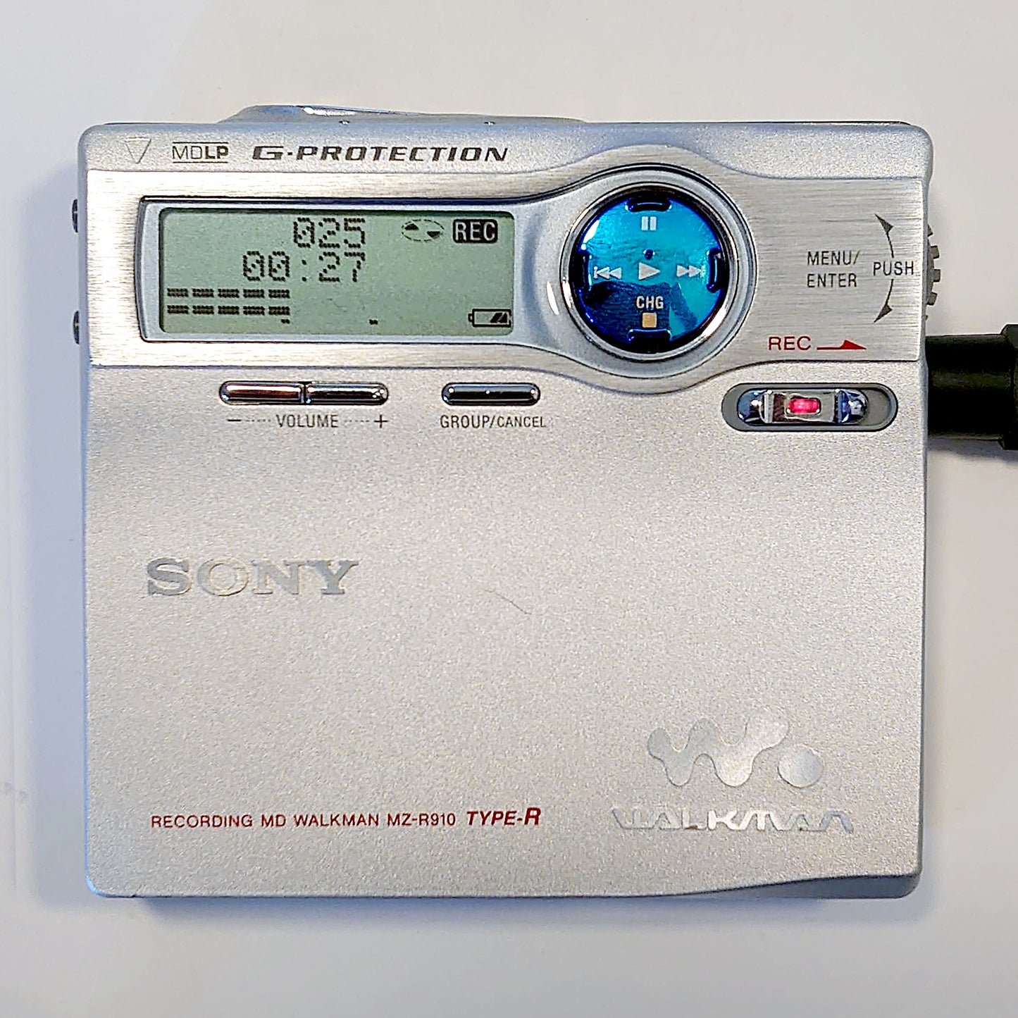 Sony MZ-R910 MiniDisc Recorder Bundle