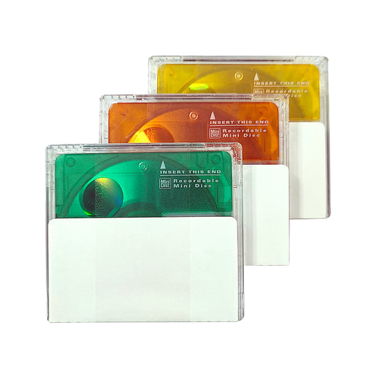 Maxell Mix Billiard Ball 74 Minute MiniDisc 3 Pack