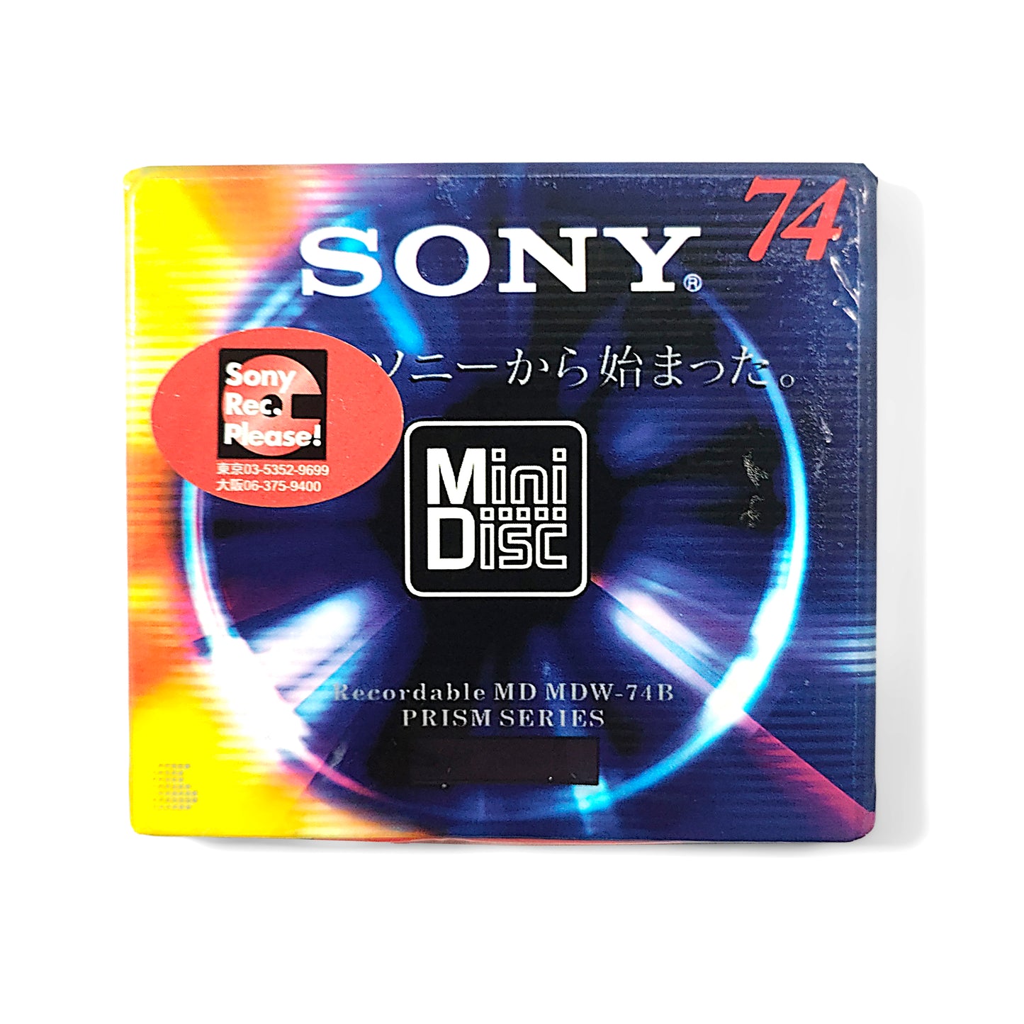 Sony Prism MDW-74B 74 Minute MiniDisc