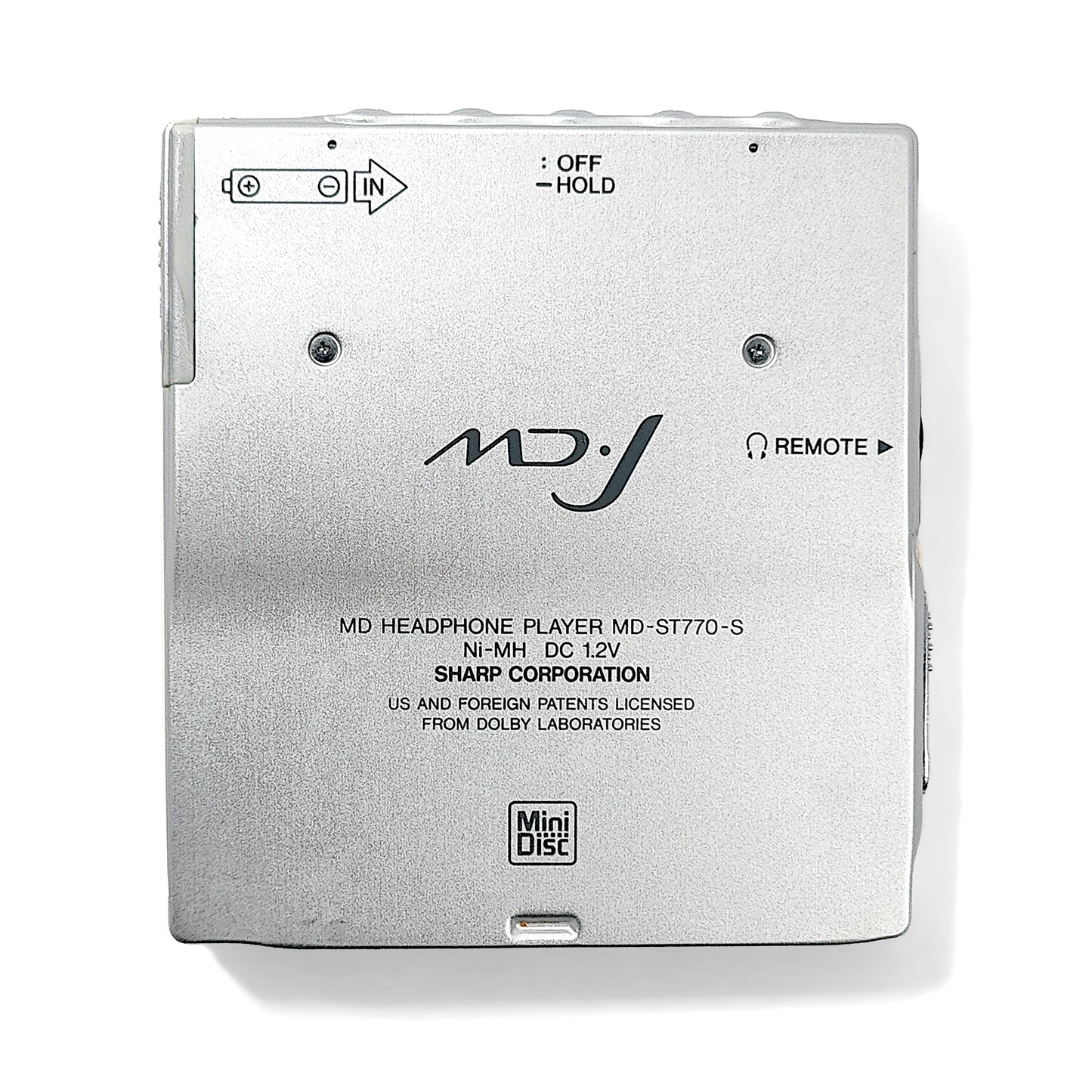 Sharp MD-ST770-S MiniDisc Player Bundle